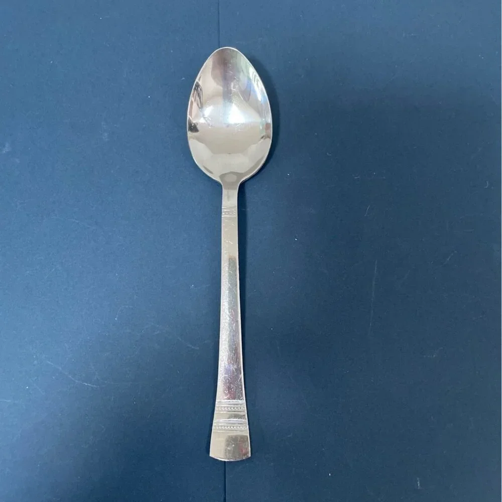 Vtg Pfaltzgraff Kensington Sapphire Bay Dinner Spoon Teaspoon Stainless Flatware